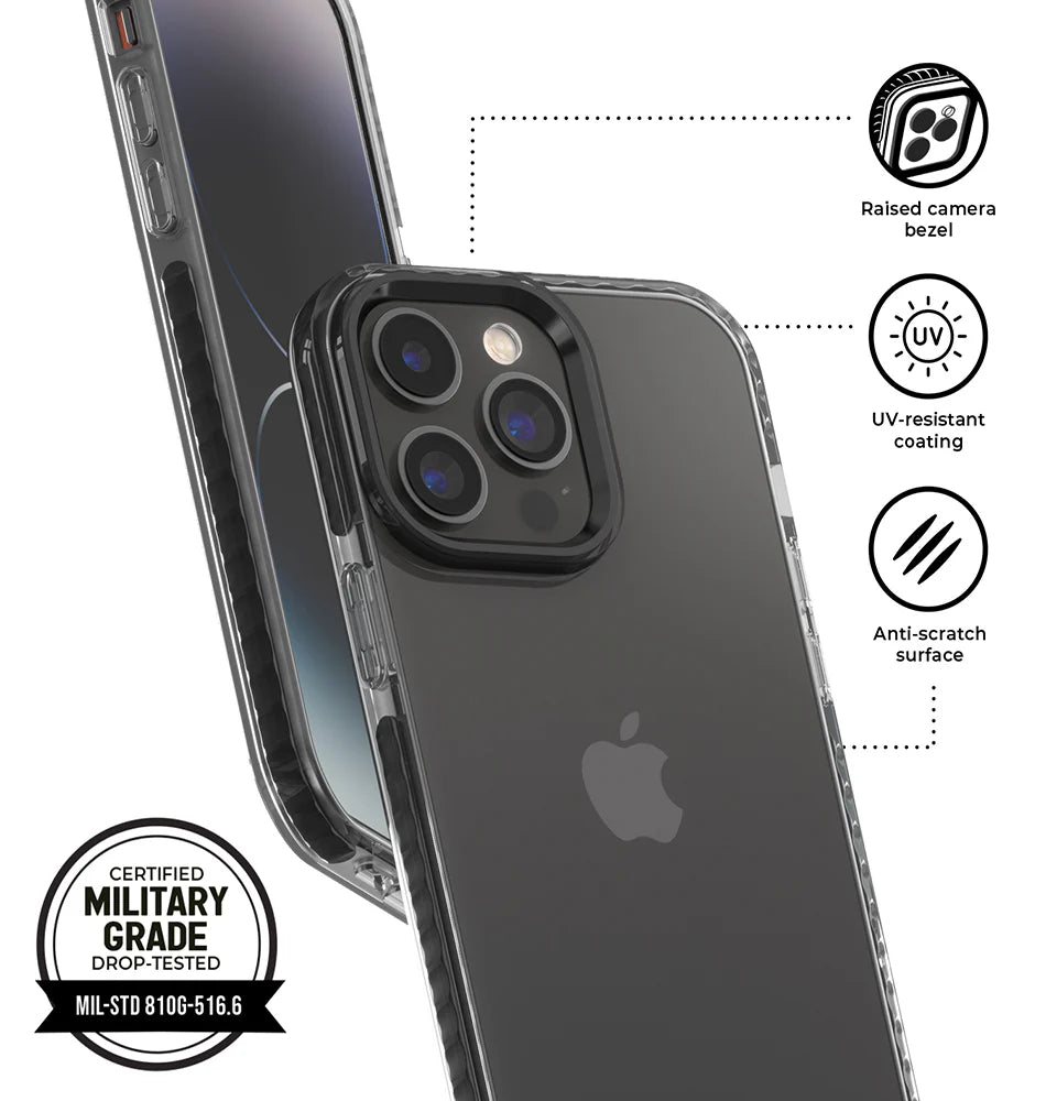 Clear Reverb Case for iPhone Models