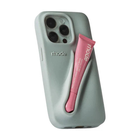 Trendy Rhode Lip SIlicone Case With Original Rhode LipGloss