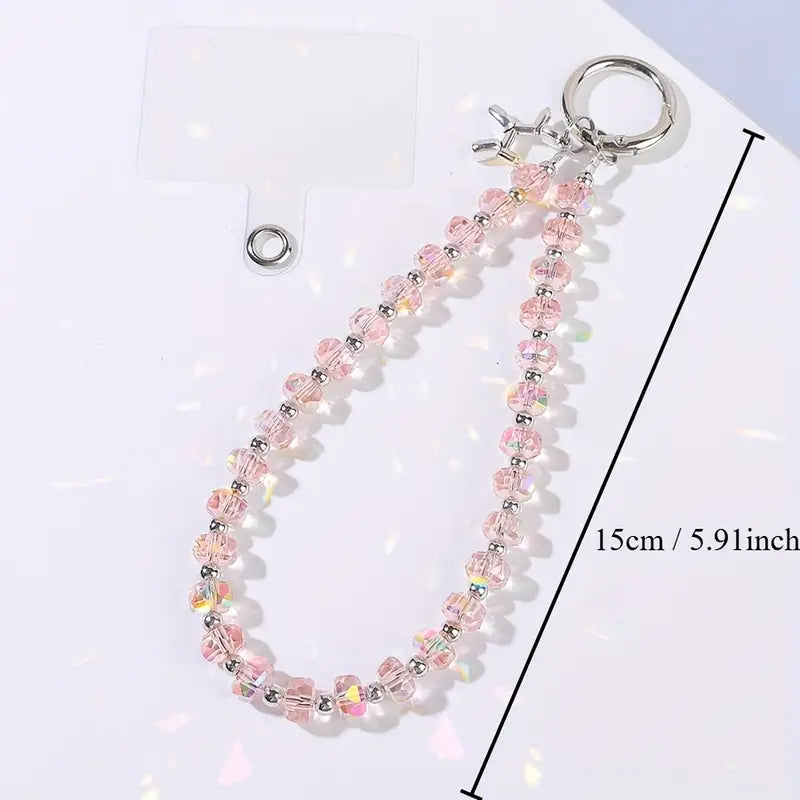 Rhinestone Crystal Phone Charm