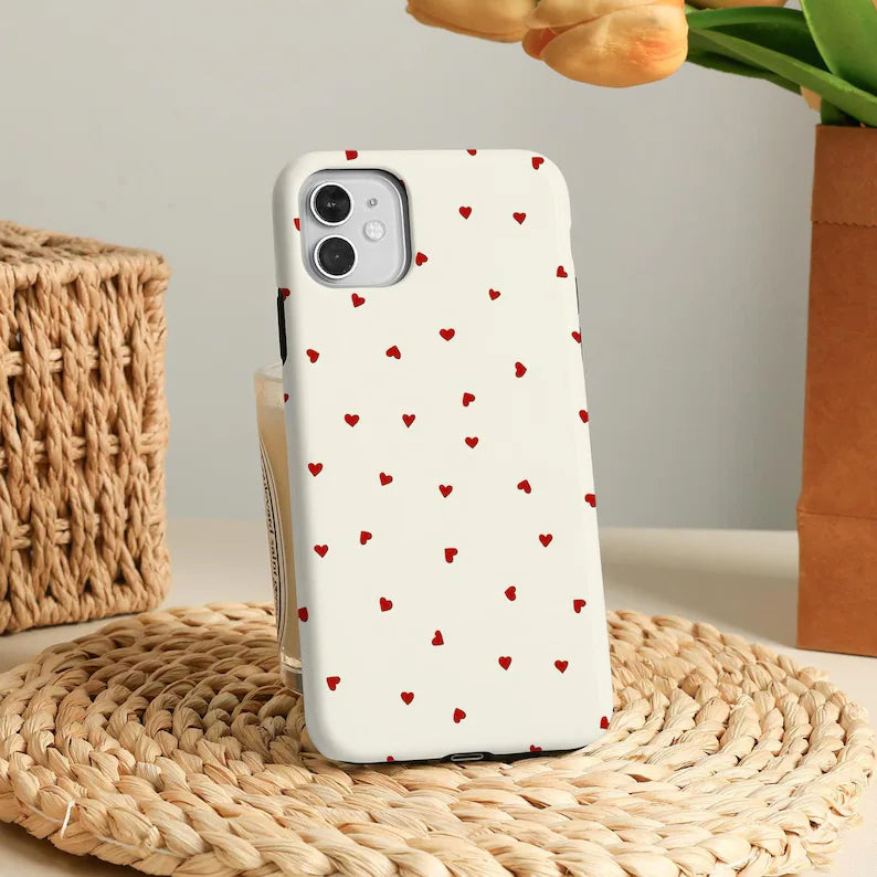Simple Red Heart Phone Case