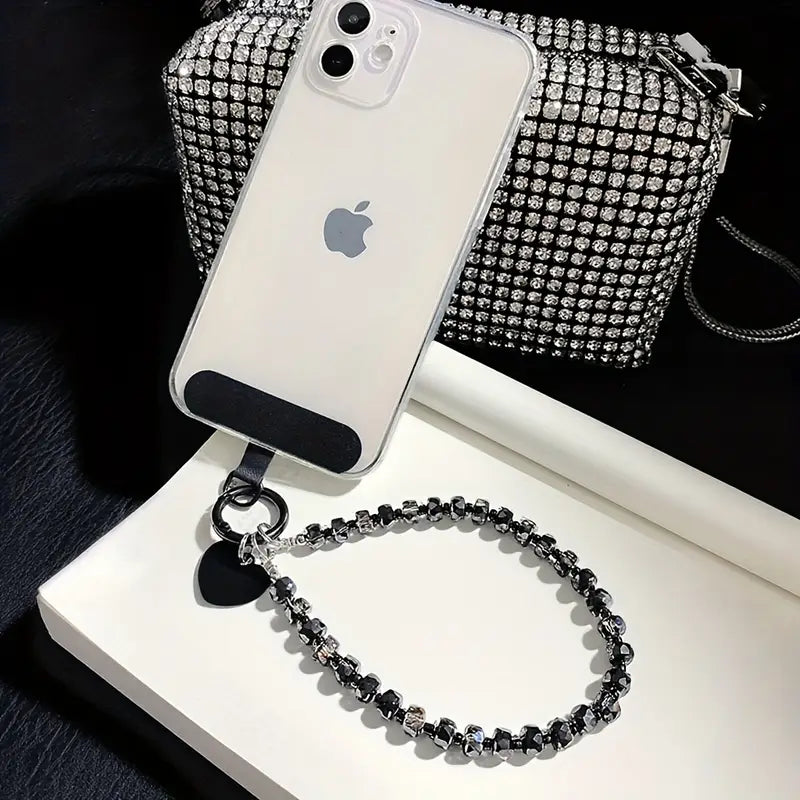 Rhinestone Crystal Phone Charm
