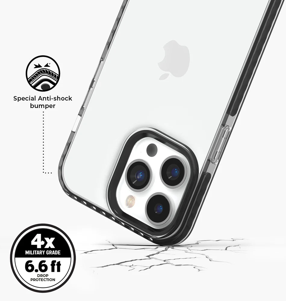 Clear Reverb Case for iPhone Models