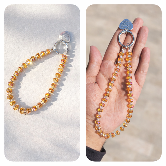 Rhinestone Crystal Phone Charm