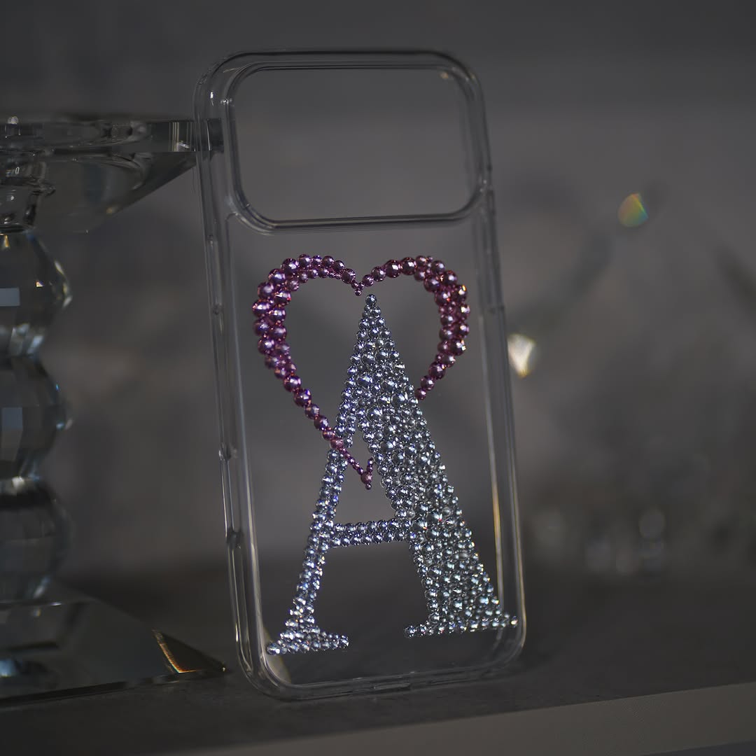 Alphabetic Heart Crystal Case (RS-102)