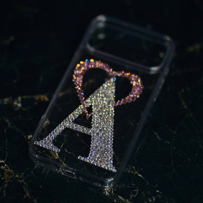 Alphabetic Heart Crystal Case (RS-102)