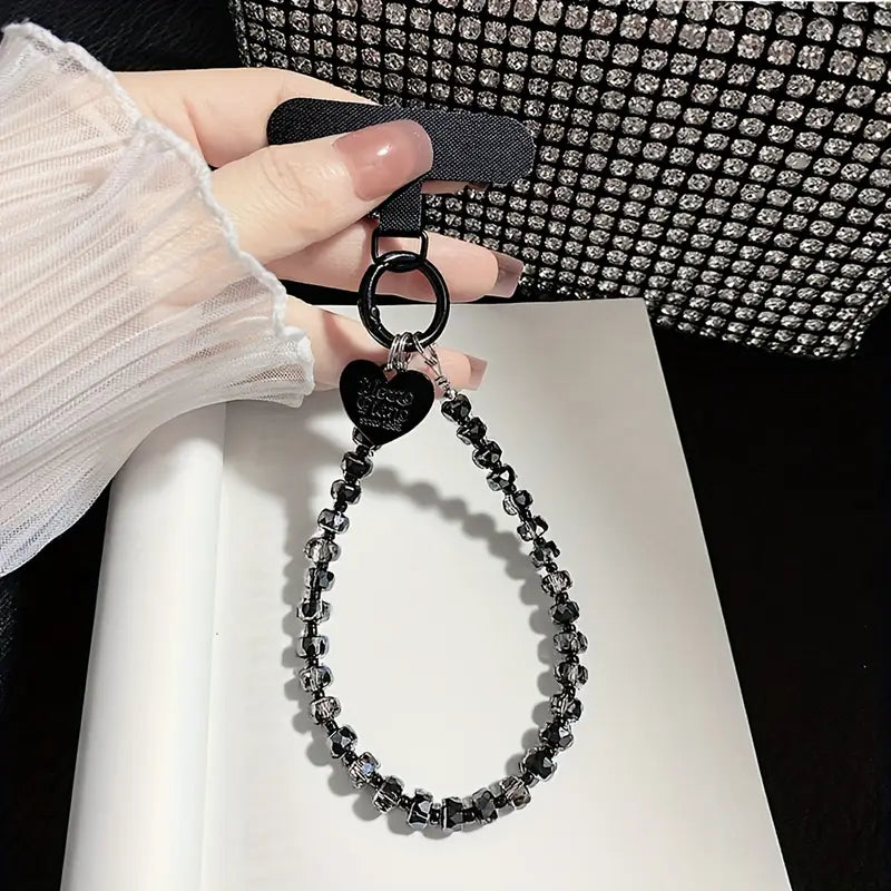 Rhinestone Crystal Phone Charm