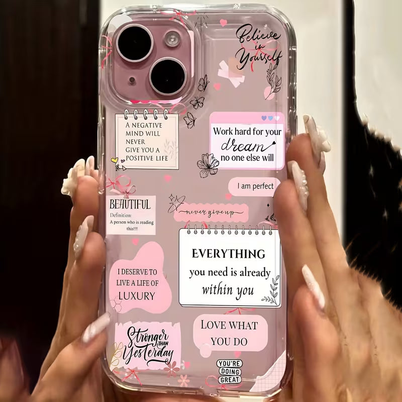 Inspirational Quotes Energy Warm Heart Phone Case