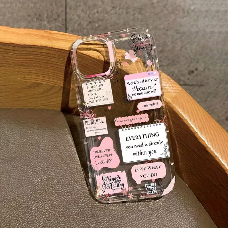 Inspirational Quotes Energy Warm Heart Phone Case