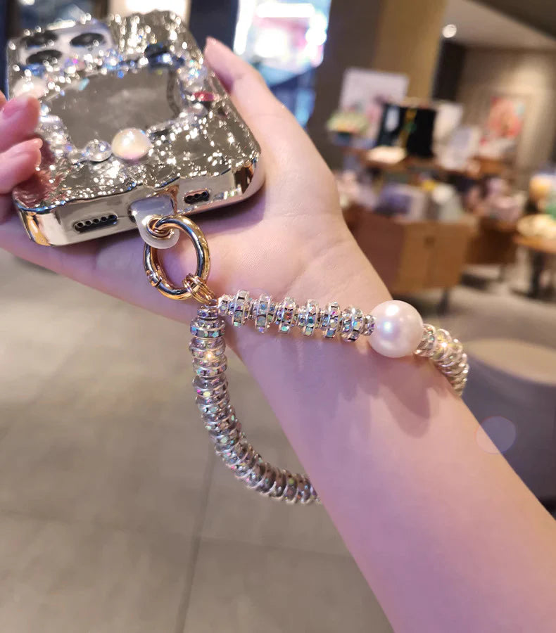 Rhinestone Crystal Phone Charm