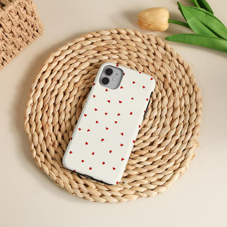 Simple Red Heart Phone Case