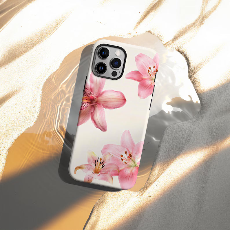 Pink Hibiscus Phone Case
