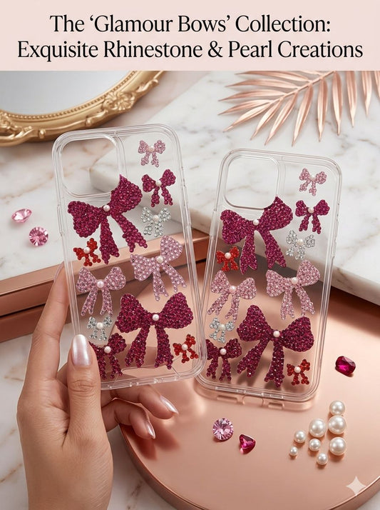 Bow Blister Case with charm (#RS-086)